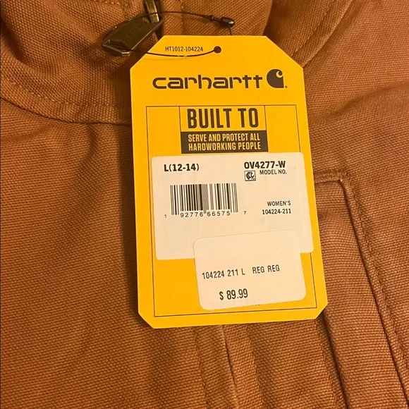 Carhartt woman’s Sherpa-lined mock neck Vest - Picture 2 of 3